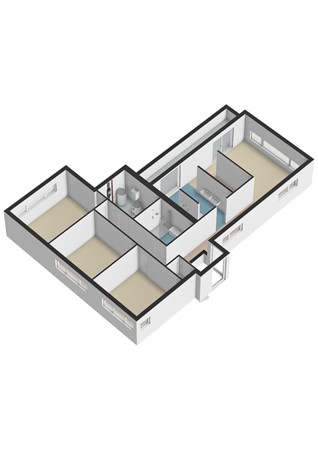 Plattegrond - Koningskaars 20, 6418 PR Heerlen - Koningskaars 20 Heerlen - Verdieping 3D.jpg